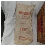 Beautiful winchester 12ga Crate with Shot Bag