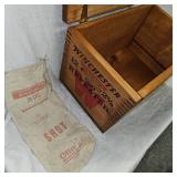 Beautiful winchester 12ga Crate with Shot Bag