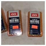 Four Boxes CCI Maxi Mag 22 Mag Shells
