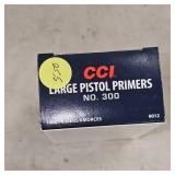 CCI #300 Large Pistol Primers Qty 1000