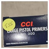 CCI #300 Large Pistol Primers Qty 1000