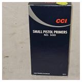 CCI #500 Small Pistol Primers, Qty 1000