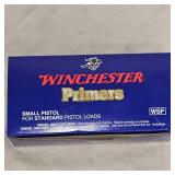 Winchester, WSP, Small Pistol Primers, Qty 1000