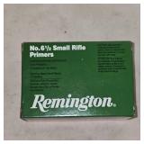 Remington #6 1/2 Small Rifle Primers, Qty 1000