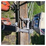 Evinrude 7.5 HP Outboard Engine with Gas Tank