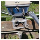 Evinrude 7.5 HP Outboard Engine with Gas Tank