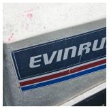 Evinrude 7.5 HP Outboard Engine with Gas Tank