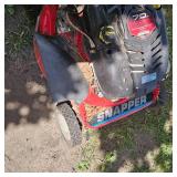 Snapper Self Propelled Lawn Mower Elec Start, was used last fall