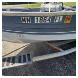 1989 Crestliner FishHawk, 17ft with 1989 60HP Motor