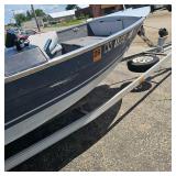 1989 Crestliner FishHawk, 17ft with 1989 60HP Motor