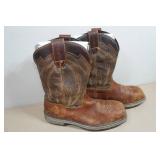 Irish Setter Marshall 11" Square Toe Boots - Size 9.5