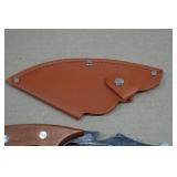 Rolled Carbon Steel Finger Hole Knife