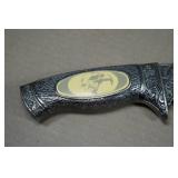 M-Tech USA Eagle Damascus Collectors Knife