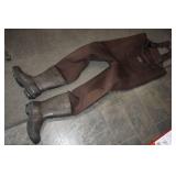 Allen Bootfoot Insulated Chest Waders - Size 11