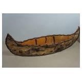 Handmade White Birch Canoe