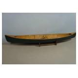 Ely Minnesota Handmade Canoe with Stand