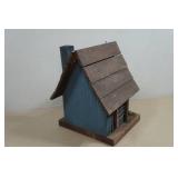 Wooden Cabin Bird House