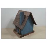 Wooden Cabin Bird House