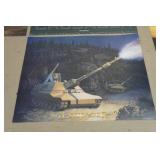 US Army Crusader Tank Posters