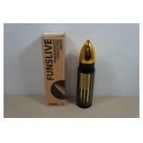 Hot or Cold Bullet Shaped American Flag Thermos - 17oz
