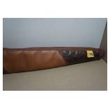 Vintage Black Sheep Hand-Tooled Leather Long Gun Case - 48"