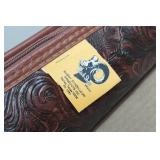 Vintage Black Sheep Hand-Tooled Leather Long Gun Case - 48"