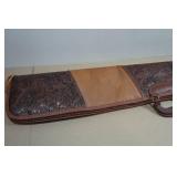 Vintage Black Sheep Hand-Tooled Leather Long Gun Case - 48"