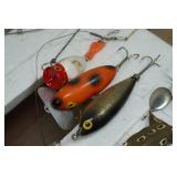 Assorted Vintage Fishing Lures