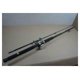 Saltfisher Rod with Quantum Iron Baitcast Reel