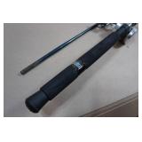 Saltfisher Rod with Quantum Iron Baitcast Reel