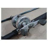 Saltfisher Rod with Quantum Iron Baitcast Reel