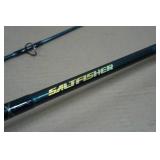 Saltfisher Rod with Quantum Iron Baitcast Reel