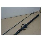 Saltfisher Rod with Quantum Iron Baitcast Reel