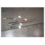 Assorted Fishing Poles