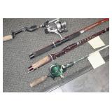 Assorted Fishing Poles