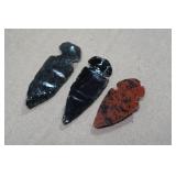 Antique Hand Made Arrowheads