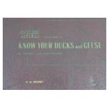 Antique Know Your Ducks and Goose Informational Book