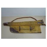 Vintage Canvas and Leather Take-Down Shotgun Case
