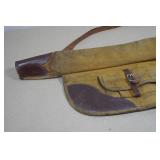 Vintage Canvas and Leather Take-Down Shotgun Case