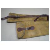 Vintage Canvas and Leather Take-Down Shotgun Case