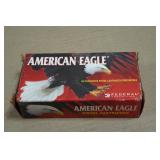 50 American Eagle 9mm 115 Gr FMJ Ammo