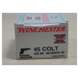 20 Winchester Super-X .45 Colt 225 Gr Silvertip HP Ammo