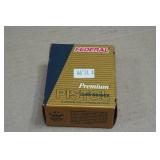 20 Federal Premium .40 S&W 165 Gr Hydra-Shok JHP Ammo