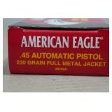23 American Eagle .45 Auto 230 Gr FMJ Ammo