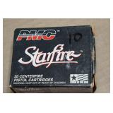 10 PMC Starfire .380 Auto 95 Gr JHP Ammo