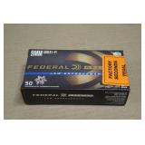 50 Federal Premium LE 9mm Luger +P 124 Gr Tactical HST Ammo