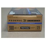 50 Federal Premium LE 9mm Luger +P 124 Gr Tactical HST Ammo