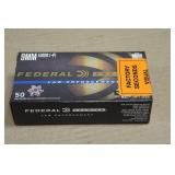 50 Federal Premium LE 9mm Luger +P 124 Gr Tactical HST Ammo