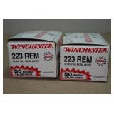 78 Winchester .223 Rem 55 Gr FMJ Ammo