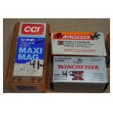 175 Rounds Assorted .22 WMR Ammo